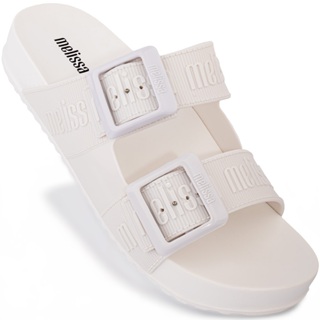 Sandália Melissa Cozy Slide M-Lover Original 35849 Branco em Oferta na Shopee