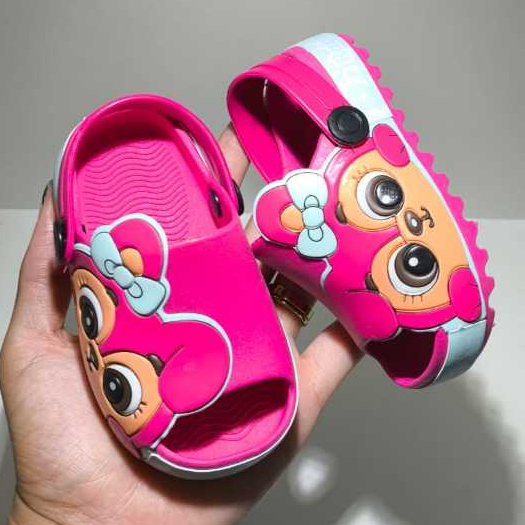 Chinelo Slide Infantil De Coelhinha Especialmente Para Sua Bebê