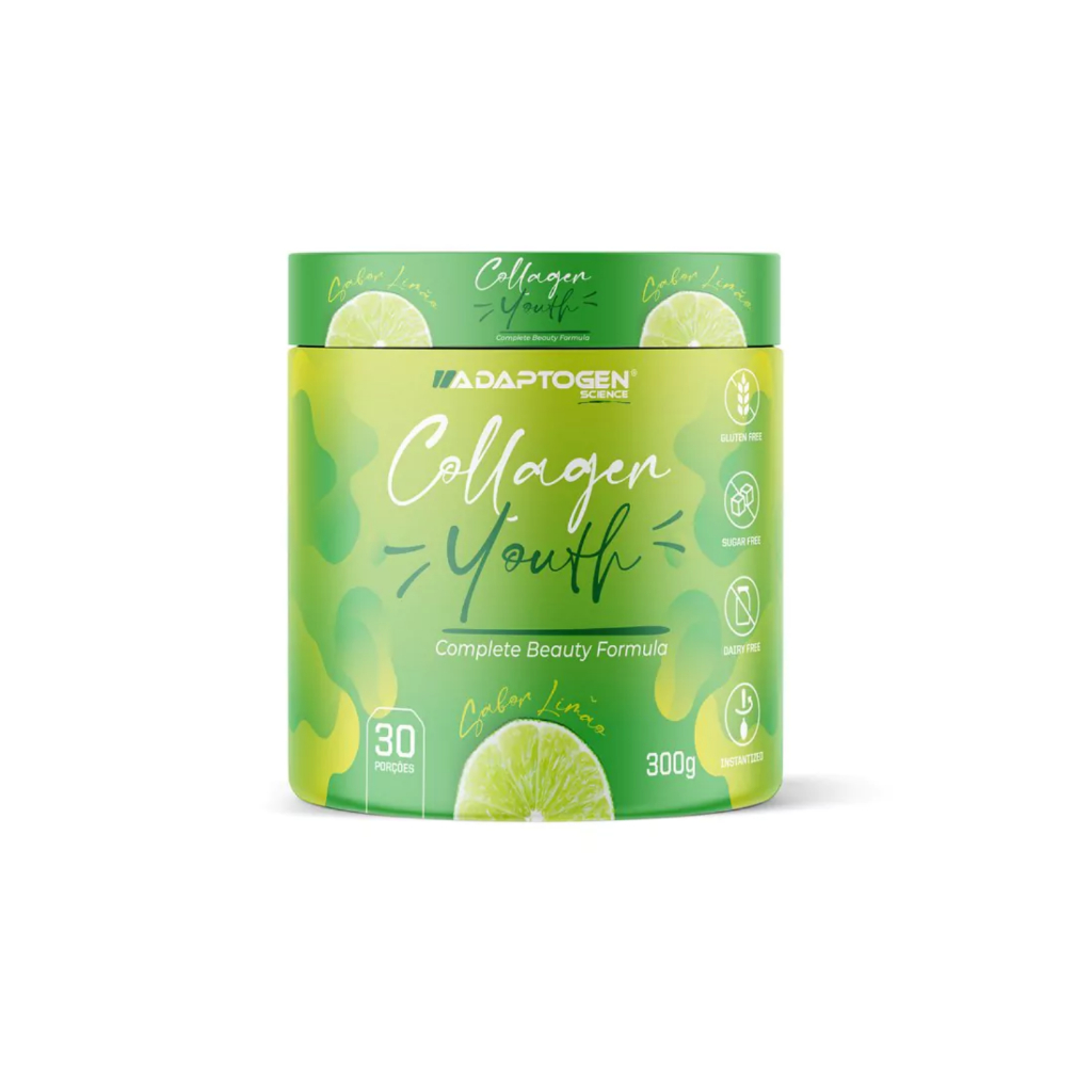 Suplemento Em Pó Collagen Youth Colageno Verisol  Adaptogen em Oferta na Shopee
