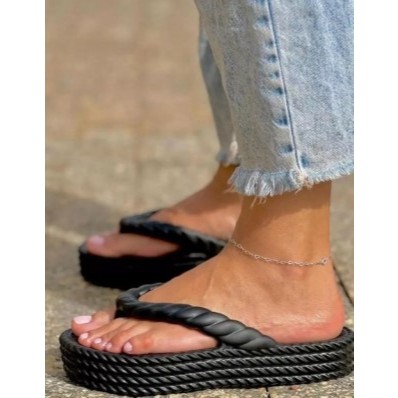 Chinelo Feminino do 34 ao 39 Rasteirinha Estilo 3 Tranças Plataforma Nuvem 100% Ortopédico Confortável Macio
