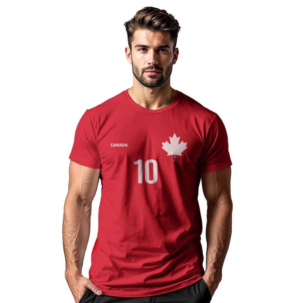 Camiseta blusa Futebol Seleção Canada Canadense 25