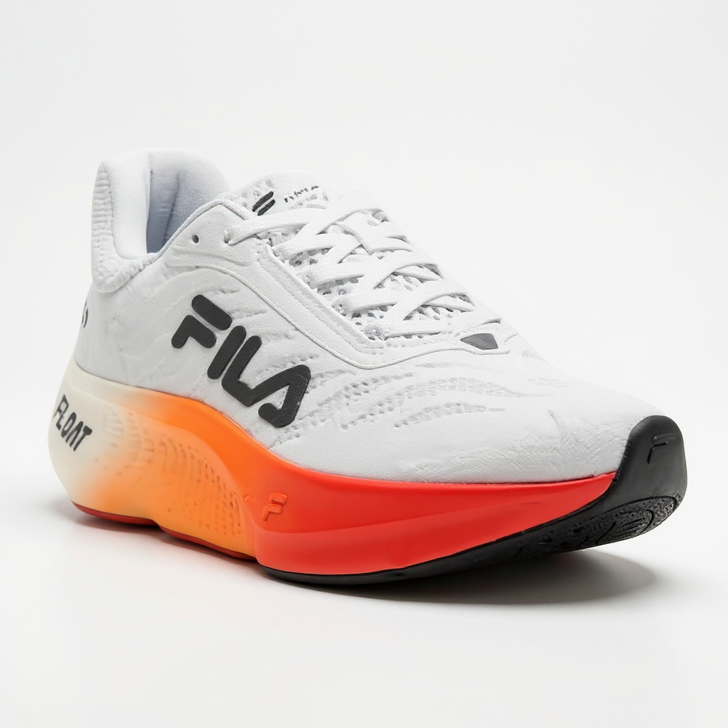 Tênis Fila Float Maxxi 2 Masculino - Branco e Laranja