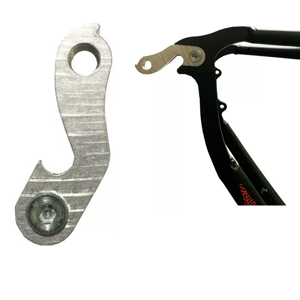 Gancheira KSW Compativel com quadro ksw/lotus/south mtb aluminio aro 29