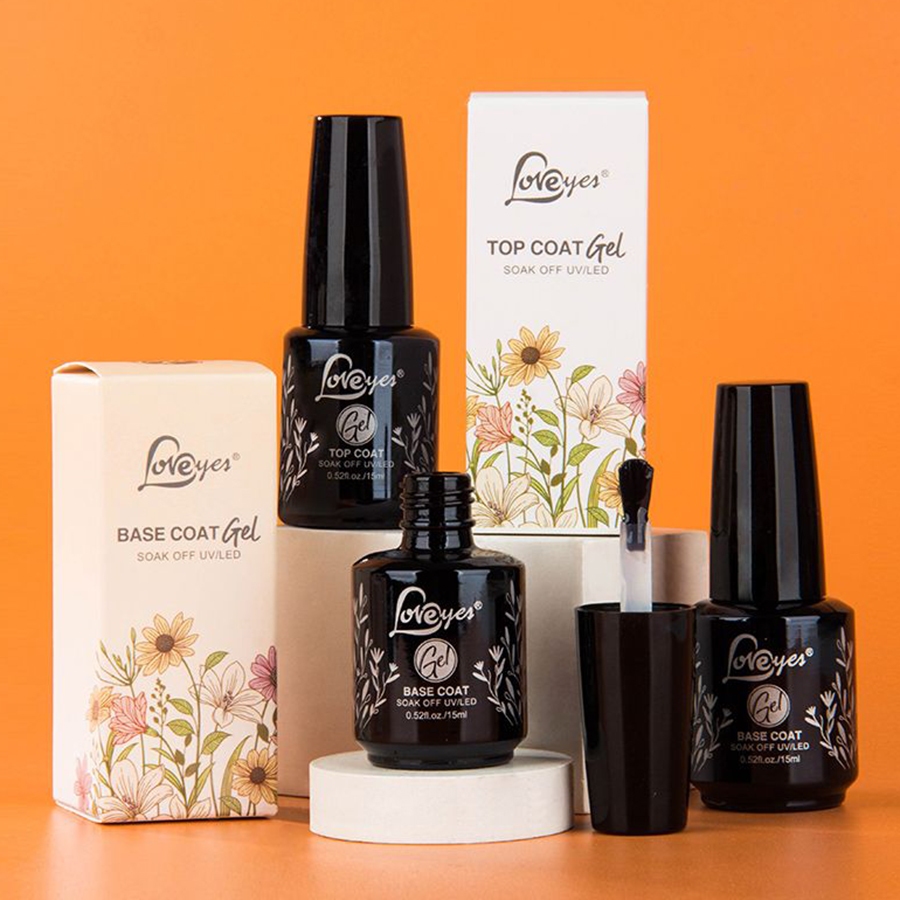 Top Coat Gel Base Coat Gel LoveYes Soak Off 15ml