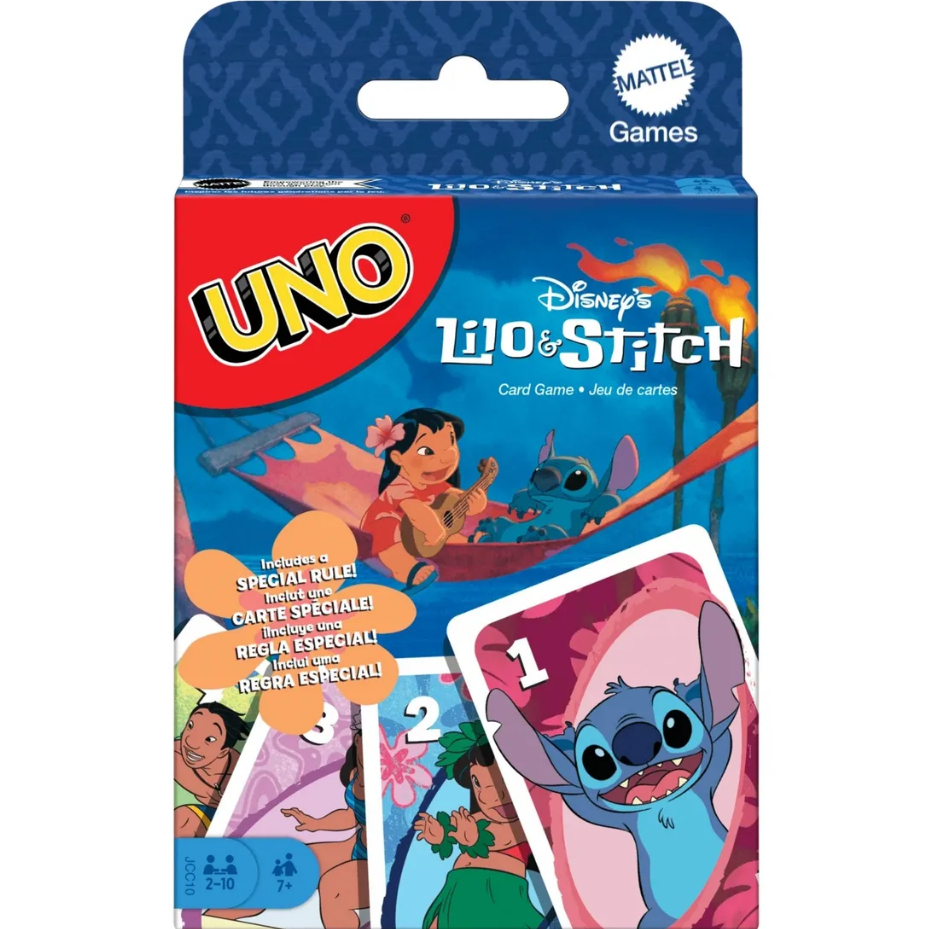 Uno Disney Lilo & Stitch Jogo De Cartas - Mattel Jcc10