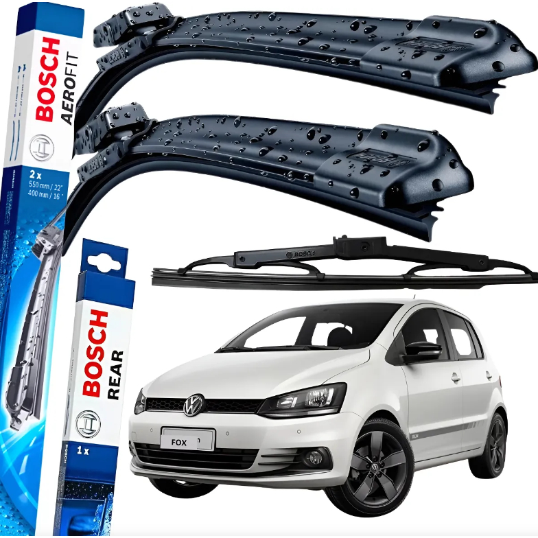 Palheta BOSCH Dianteira + Traseira Novo Fox 2013 2014 2015 2016 2017 2018 em Oferta na Shopee