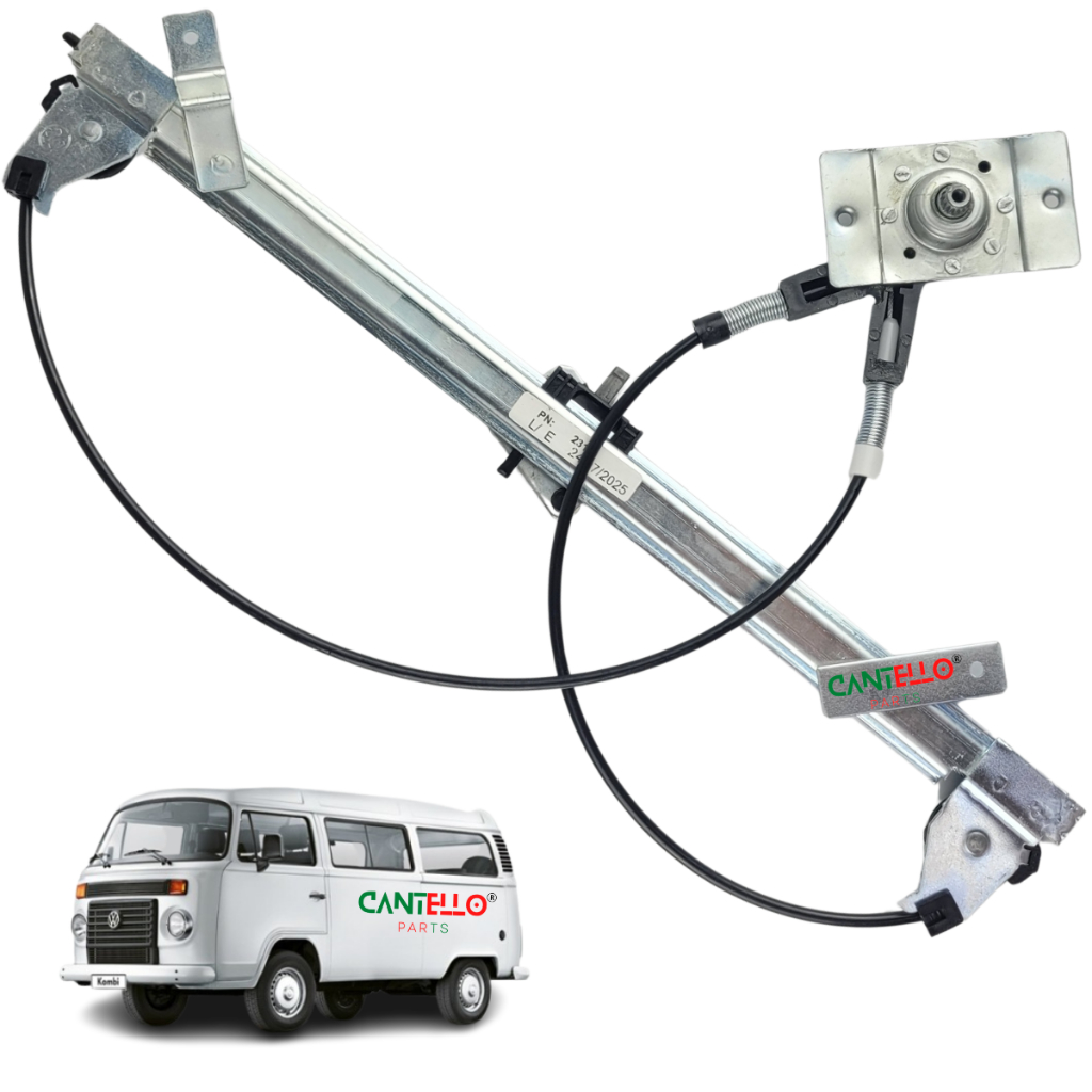 Máquina de vidro manual Esquerda Pino Baixo Para Manivela De Parafuso VW Kombi 1976 até 2007