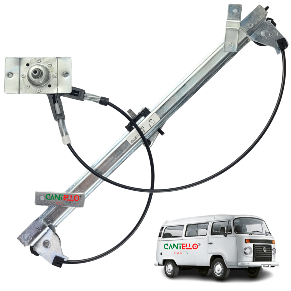 Máquina de vidro manual Direita Pino Baixo Para Manivela De Parafuso VW Kombi 1976 até 2007