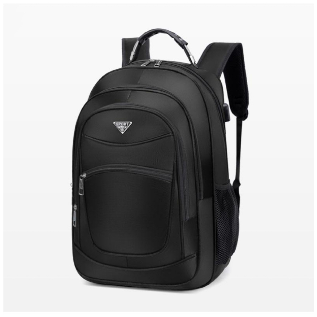 Mochila Masculina Impermeável Reforçada Cabo De Aço Resistente Para Notebook, Trabalho e Escola
