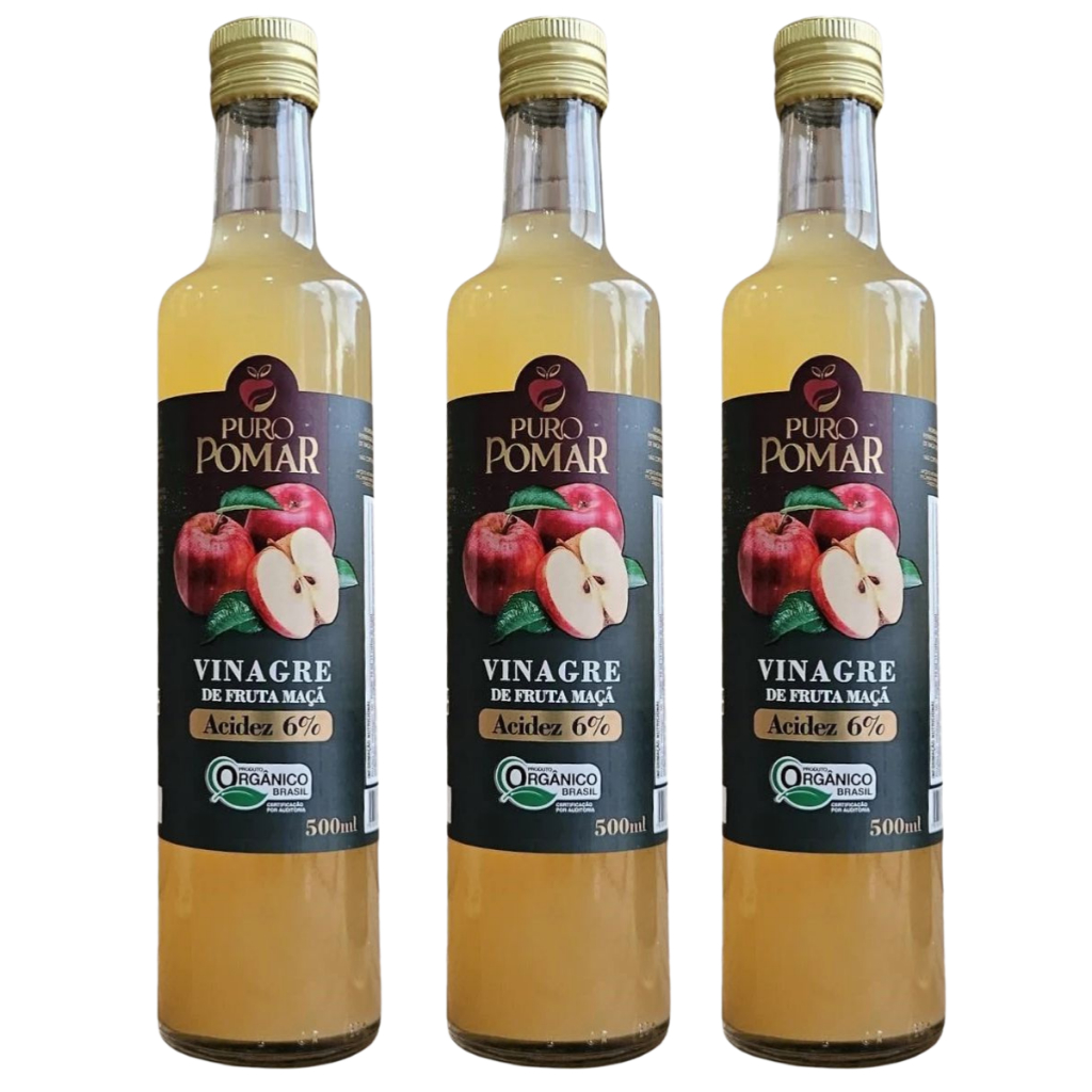Vinagre de Maçã Acidez 6% Diversas Quantidades Puro Pomar da Fruta 100% Natural Envio Imediato em Oferta na Shopee