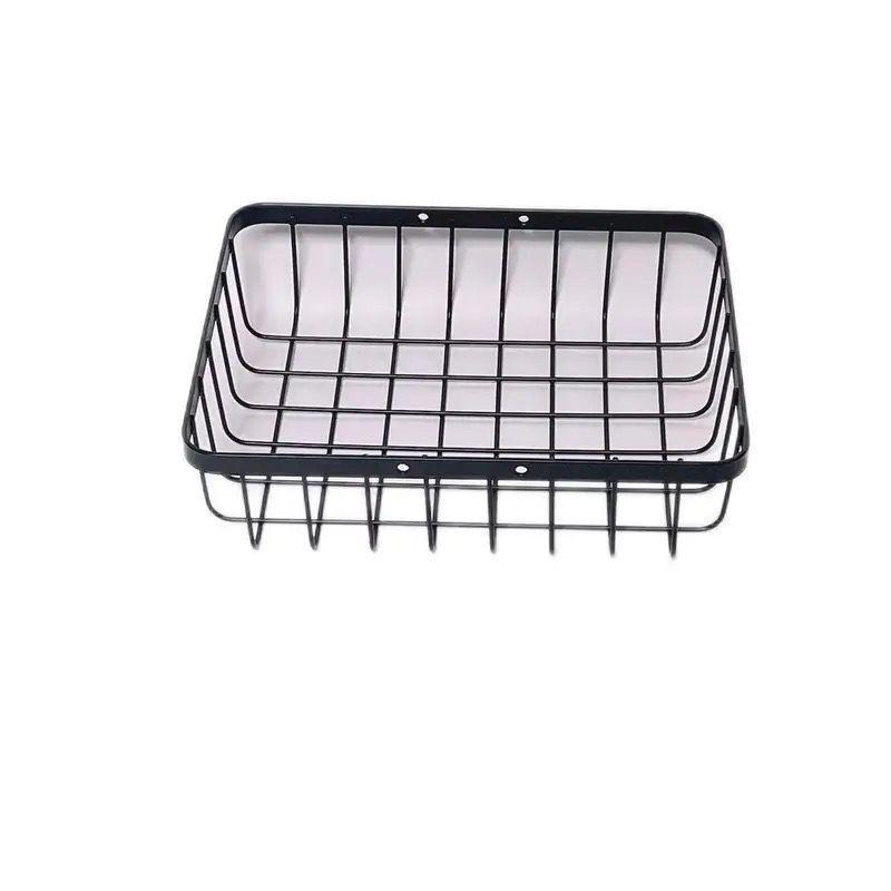 Fruteira de Mesa com 2 Andares Dupla Cesto de Frutas Aramado Metal Organizador Frutas Legumes