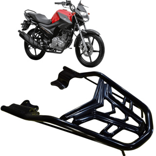 BAGAGEIRO SUPORTE BAU FACTOR 125 / 150 2016 ATÉ 2024 CURTO PRETO em Oferta na Shopee