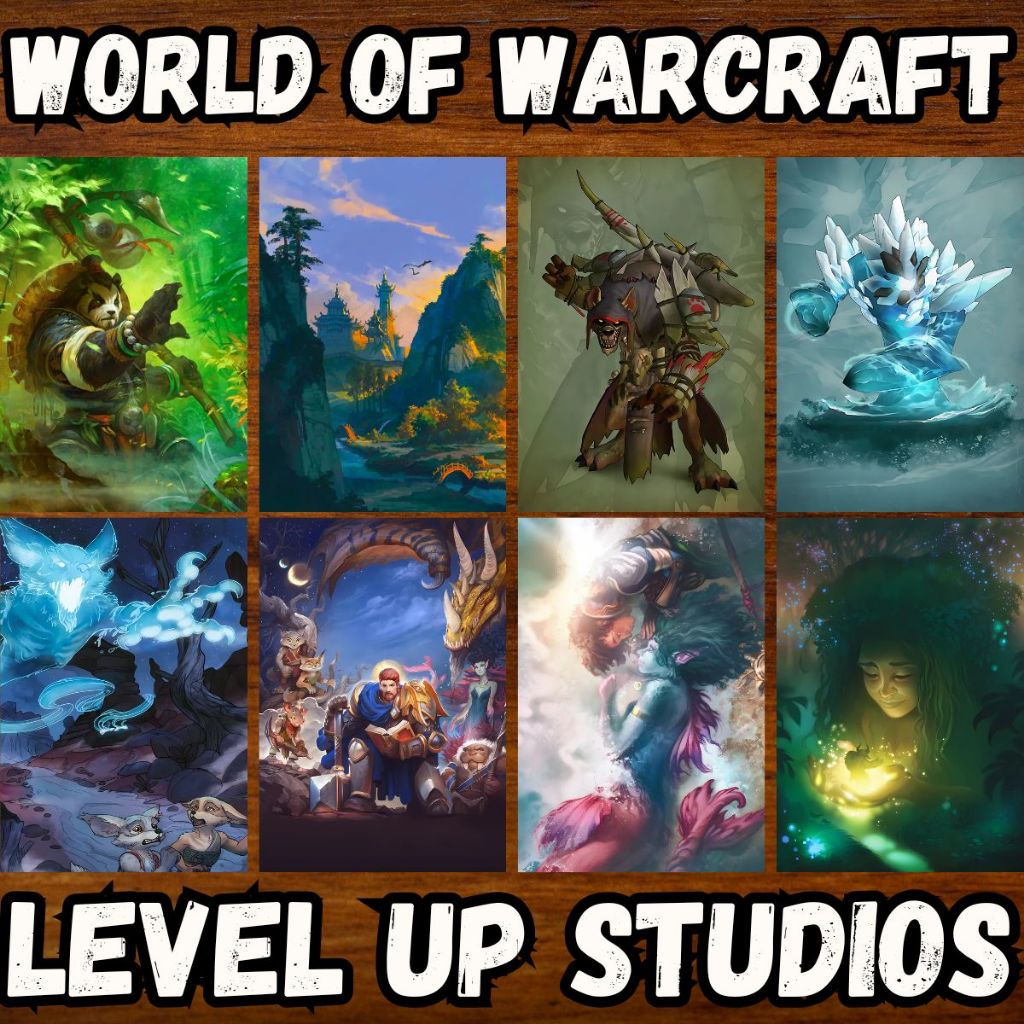 World of Warcraft - Placas Quadros Decorativos: Posters EM MDF Exclusivos do Jogo! ANÚNCIO 2