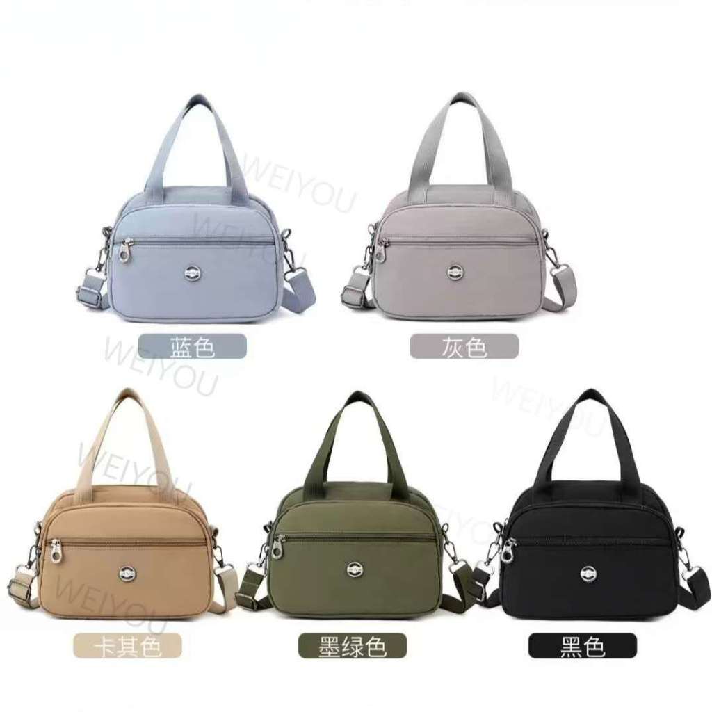 Nova bolsa feminina, pequena e grande capacidade, versátil, tecido impermeável, bolsa transversal em Oferta na Shopee