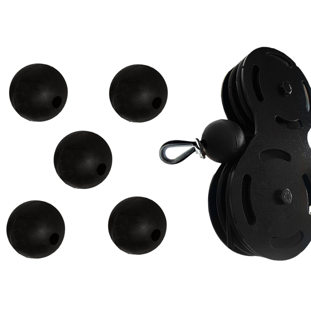 Kit 05 Bolinha 5/16 X 1.1/2 Para Cabo de Aço Reparo Estação Residencial Academia em Oferta na Shopee