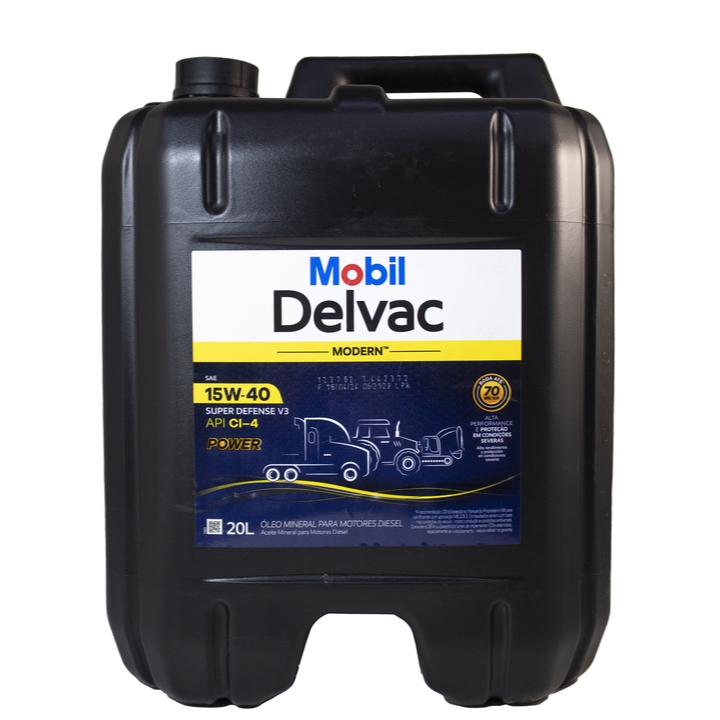 Óleo Mobil Delvac Modern Mx 15w40 Ci4 Power - Balde 20l