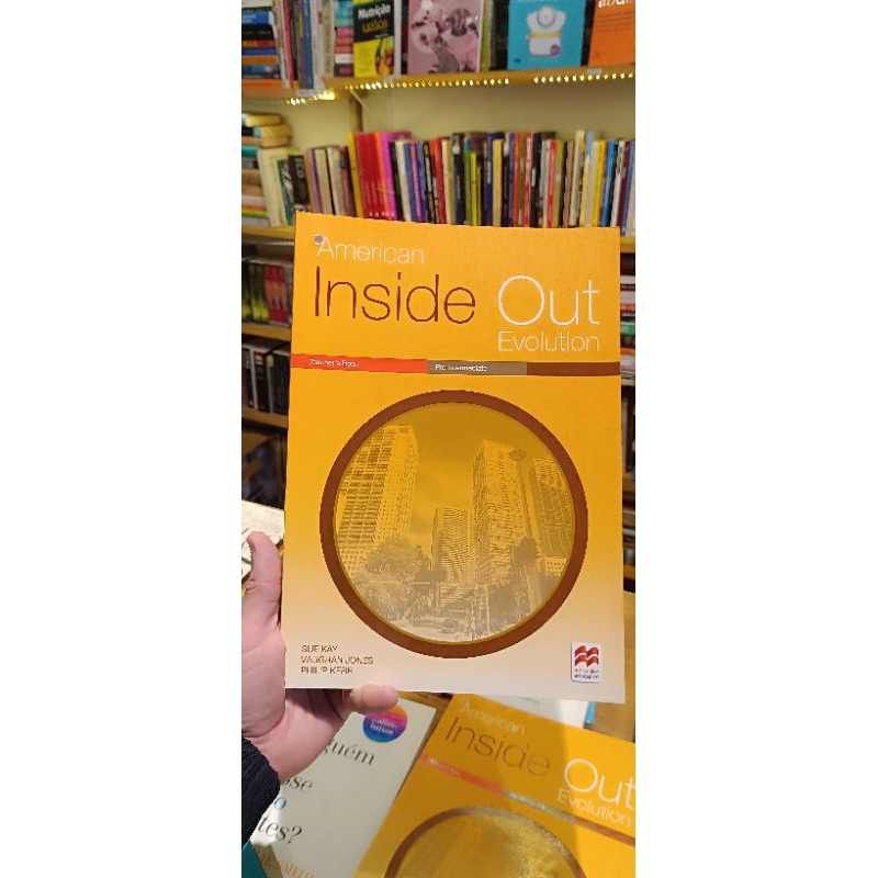 livro american inside out evolution teacher's book pre-intermediare