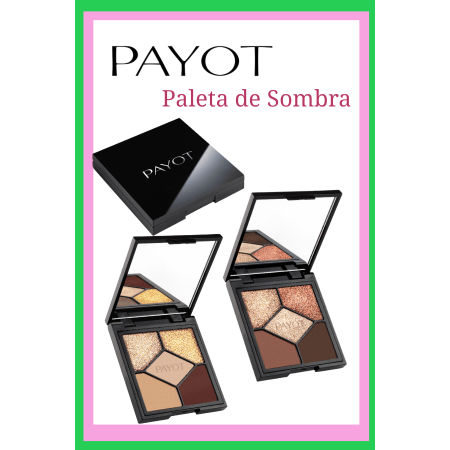 Payot | Paleta de Sombras Tons Variados Maquiagem Olhos Profissional