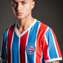 Camisa Bahia Retrô 1988 Masculina Oficial