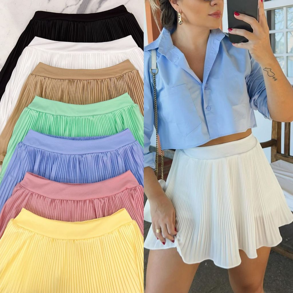 SHORT E SAIA MODA BLOGUEIRA NOVA TENDÊNCIA VERÃO 164 SHORT E SAIA MODA BLOGUEIRA NOVA TENDÊNCIA VERÃO 164
