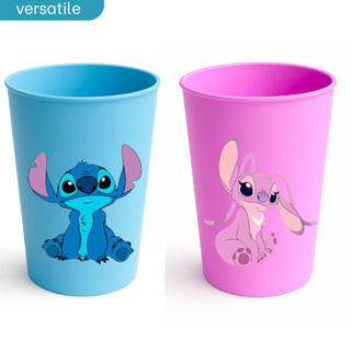 10-20-30 Copos de Plástico 380ml Resistentes Adesivados Stitch Angel Crianças Festas Lembrancinhas em Oferta na Shopee