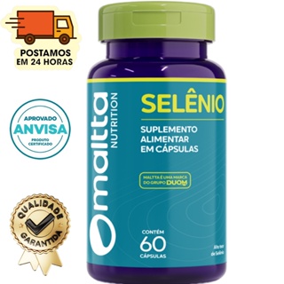 Selênio ( 1 Cápsula Ao Dia )  - 60 Cápsulas 400mg - Duom em Oferta na Shopee