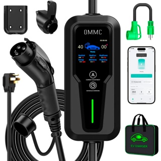 Carregador Portátil Carro Elétrico Tesla Byd 9,6kw 40A 85-264V Type2 Carros Elétricos Híbridos em Oferta na Shopee