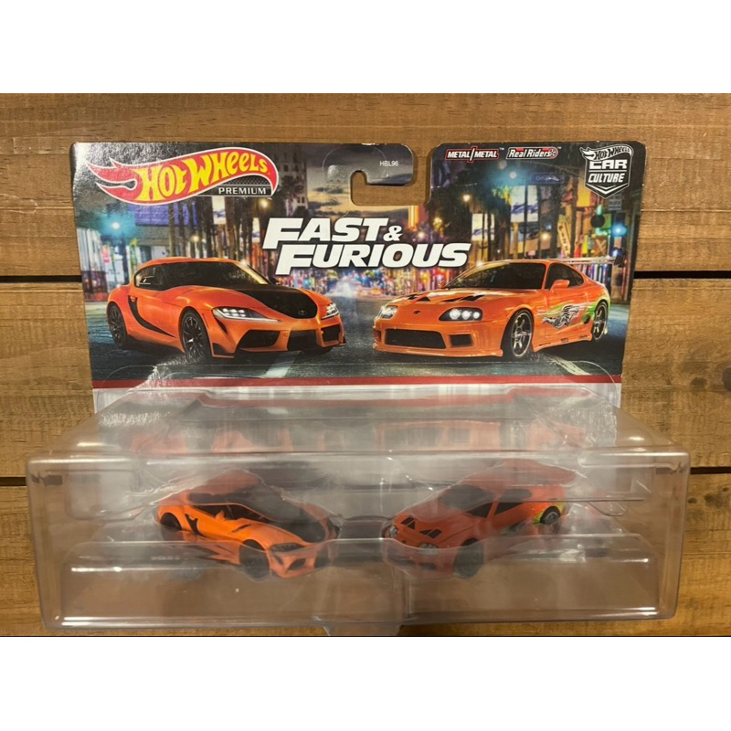 Hot Wheels - Toyota GR Supra e Toyota Supra - Fast and Furious - Premium - Velozes e Furiosos
