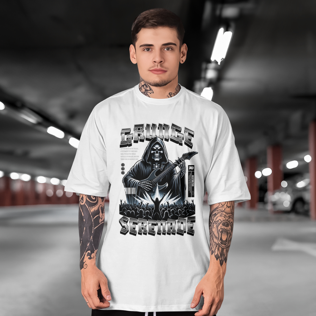 Camisetas GRUNGE SERENADE T-SHIRT gola redonda malha 100% algodão rnt