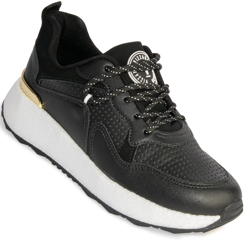 Tênis Vizzano Feminino Casual Confortável Original 1452-202 Preto em Oferta na Shopee