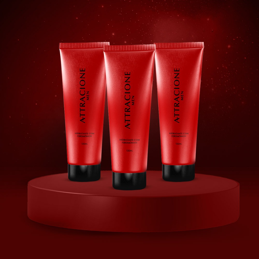Hidratante Attracione Men by Attracione Men - 3 UNIDADES
