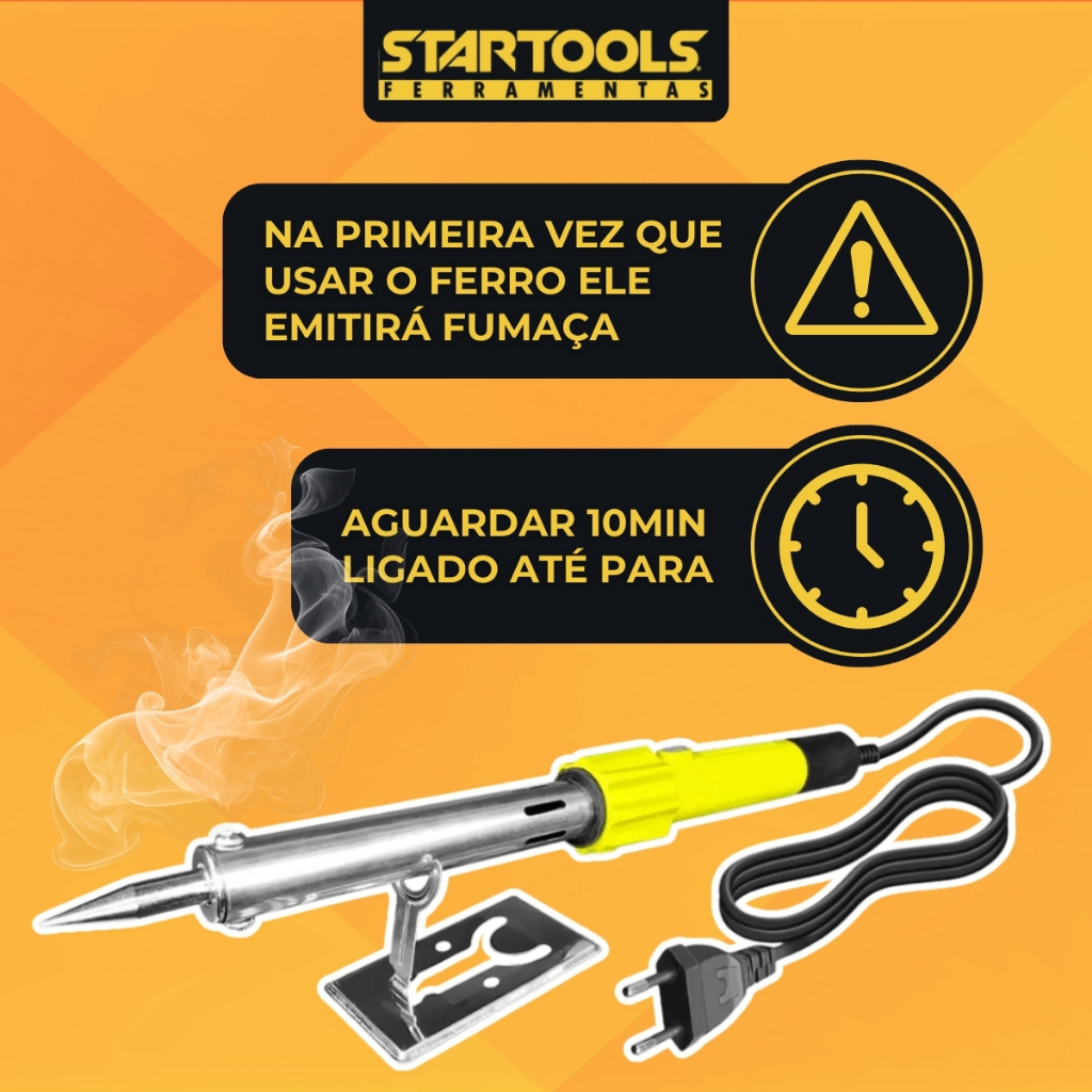 Ferro De Solda Soldador 100w 220v Potencia Ajustável Profissional Startools · foto 2