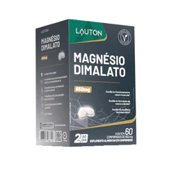Magnésio Dimalato 60 Comprimidos - Lauton