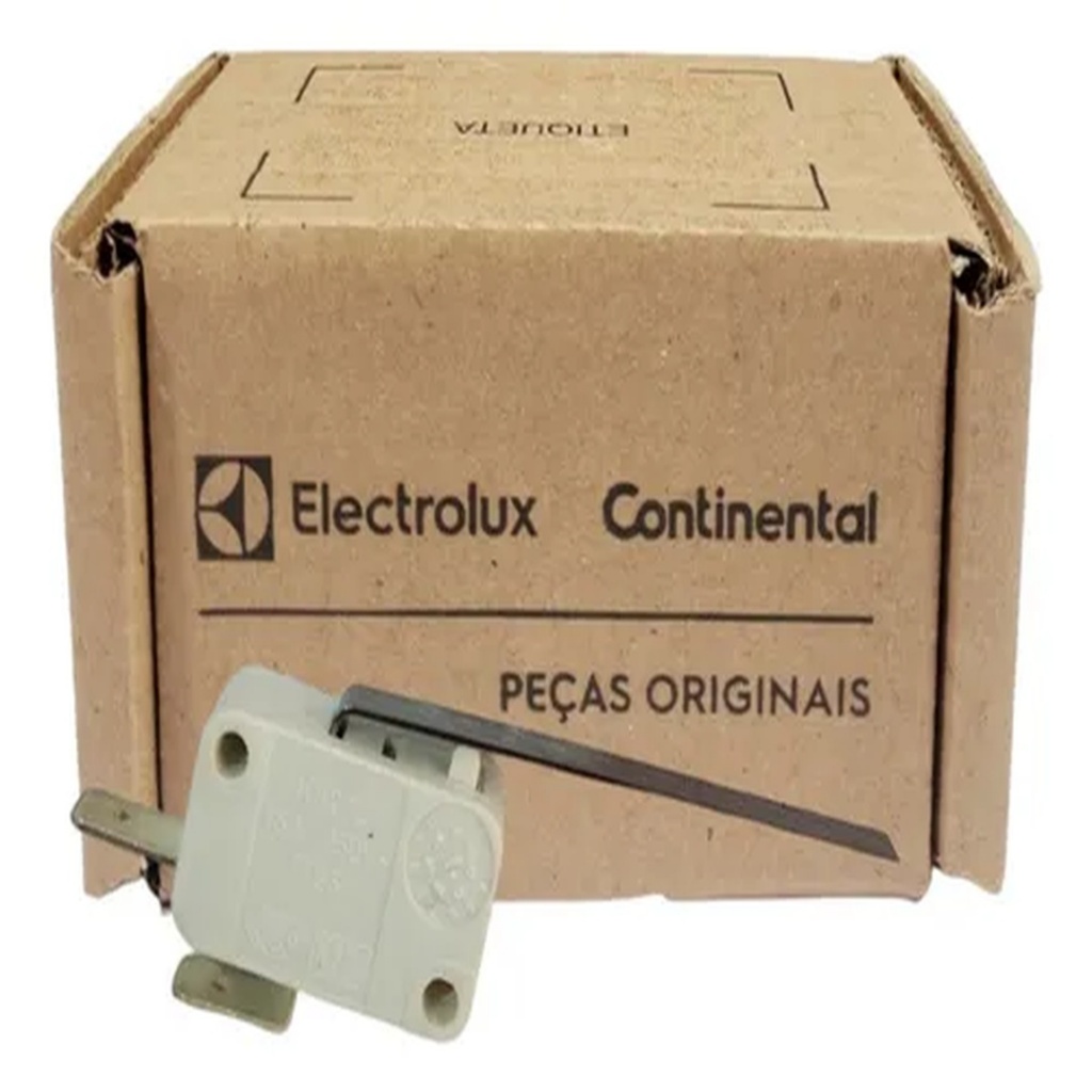 Interruptor de Tampa Original Electrolux A19250001–Compatível com Lavadoras LES09, LES11, LT09E, LT10B, LAC09, LAC11
