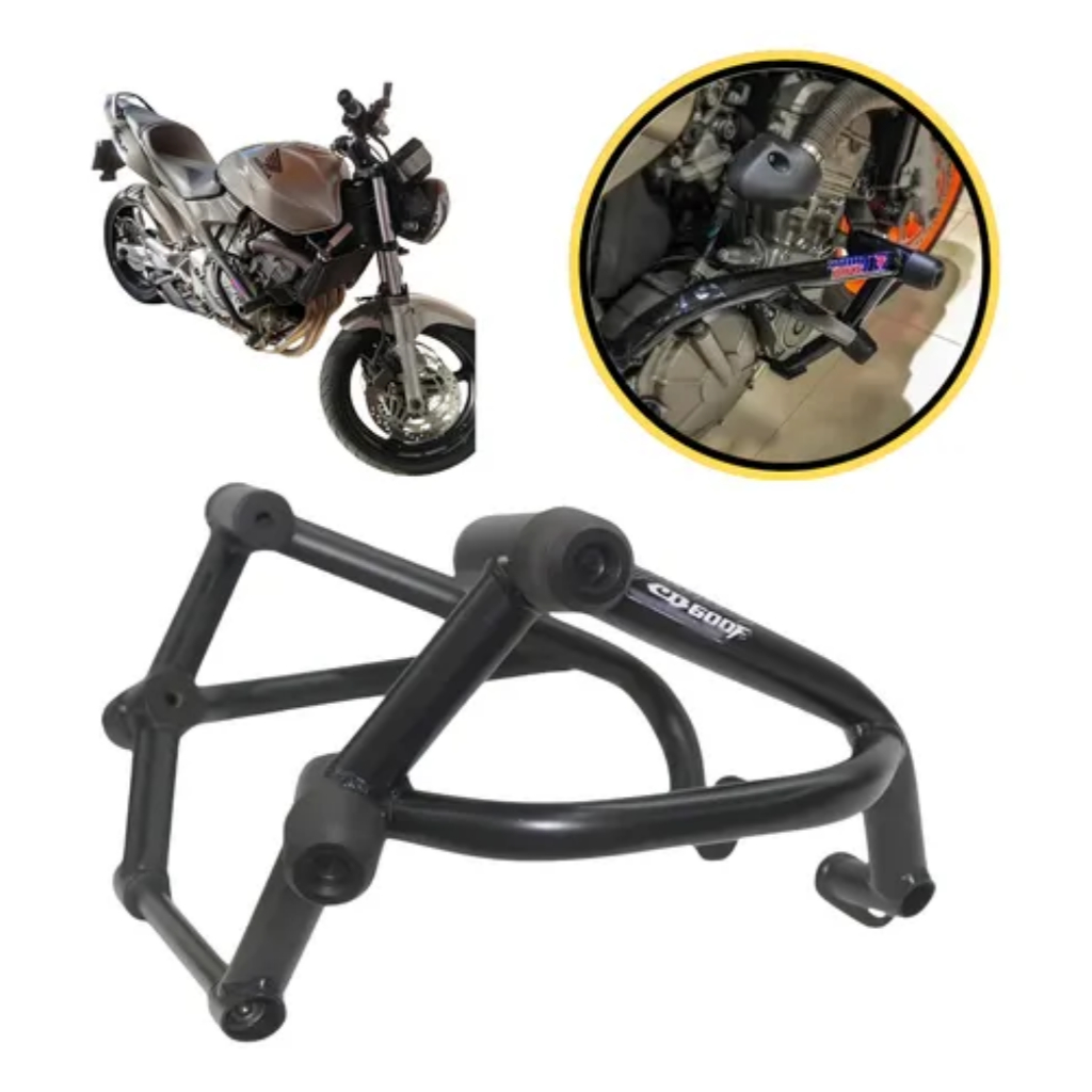 Protetor Motor Carenagem Slider Honda Hornet Cb 600 2004 A 2007 Stunt Race Stunt Cage