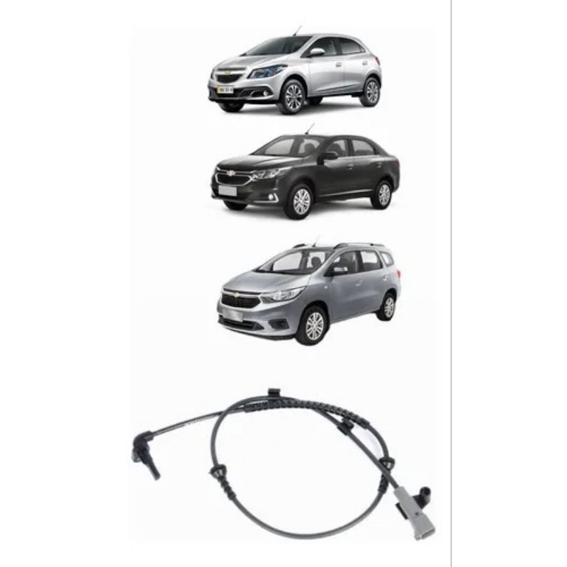 Sensor De Abs Traseiro Esquerdo Cobalt / Spin / Onix - Cod: 95164925