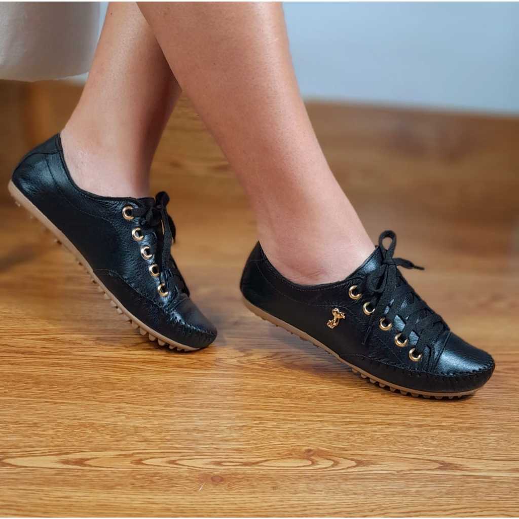 Tênis Casual Couro - Preço bom em Oferta na Shopee