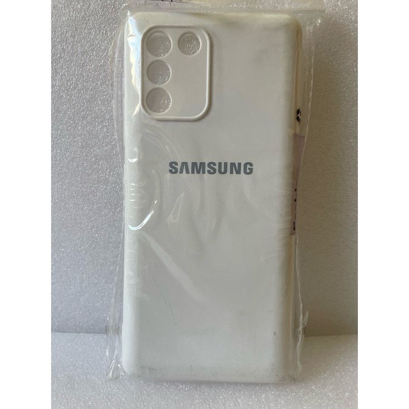 Capa Capinha Aveludada Transparente Silicone Case Samsung S10 Lite A91