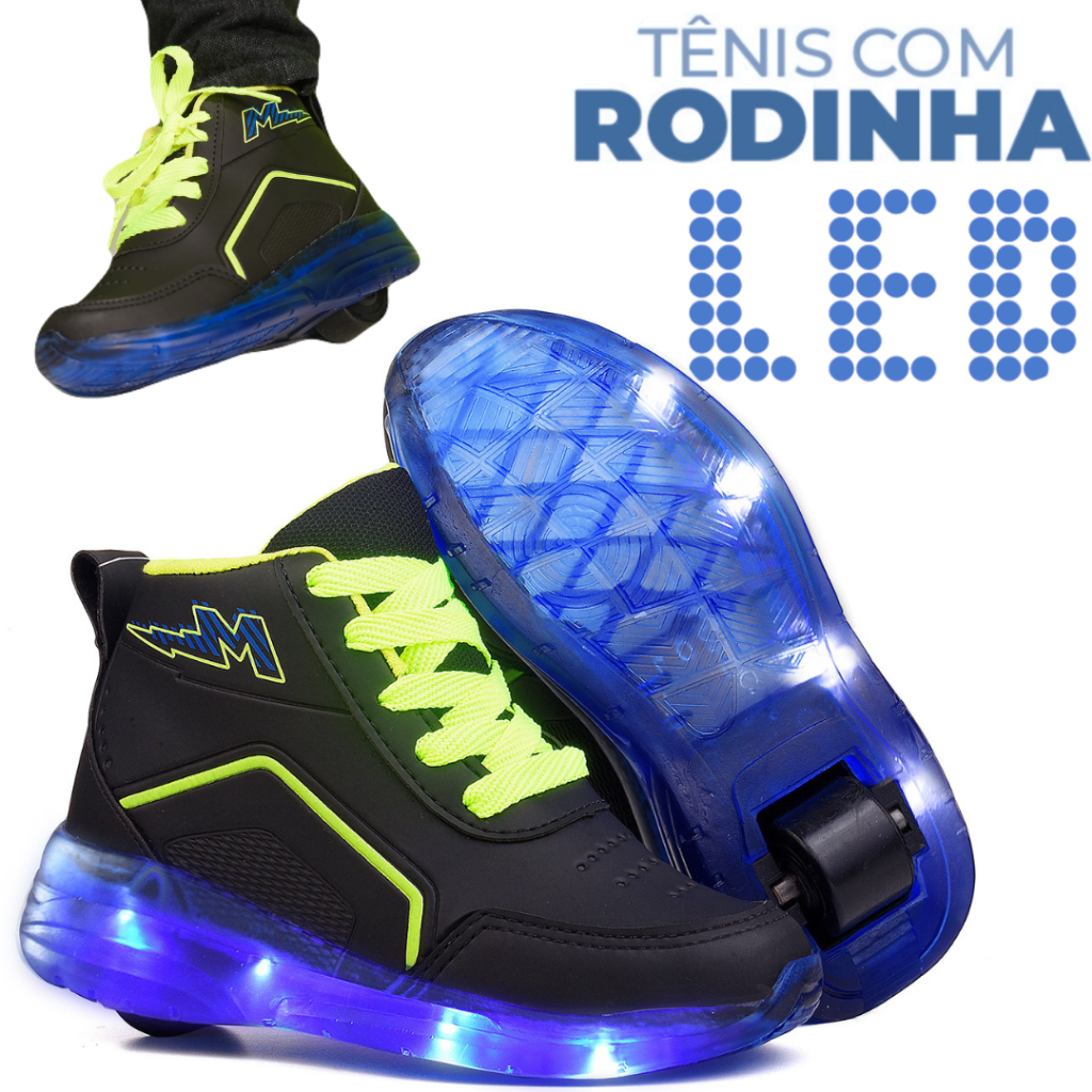 Tênis de Rodinha com Led: Onde Comprar | BuscaProdutos