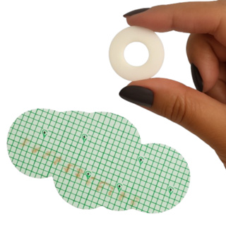 Adesivo de Proteção + Guia Auxiliar para Sensor Freestyle Libre | Aplicação e Remoção Segura em Oferta na Shopee