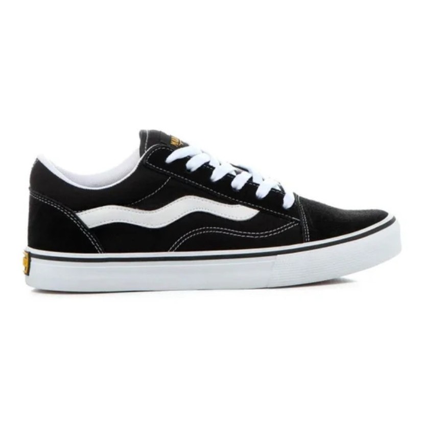 Tênis de Skate Mad Rats Old School Camurça Preto Original
