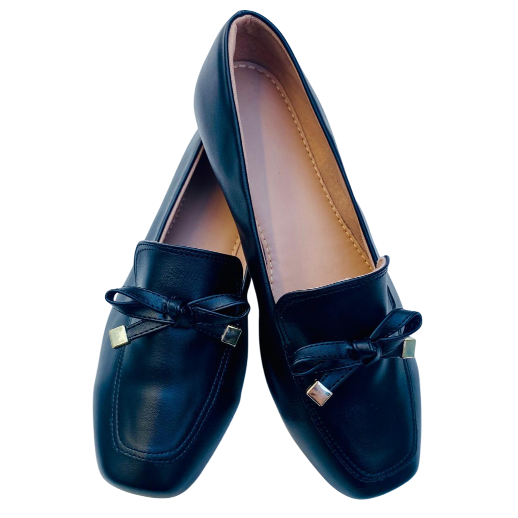 SAPATILHA FEMININA MOCASSIM FEMININO CONFORTÁVEL PRETO