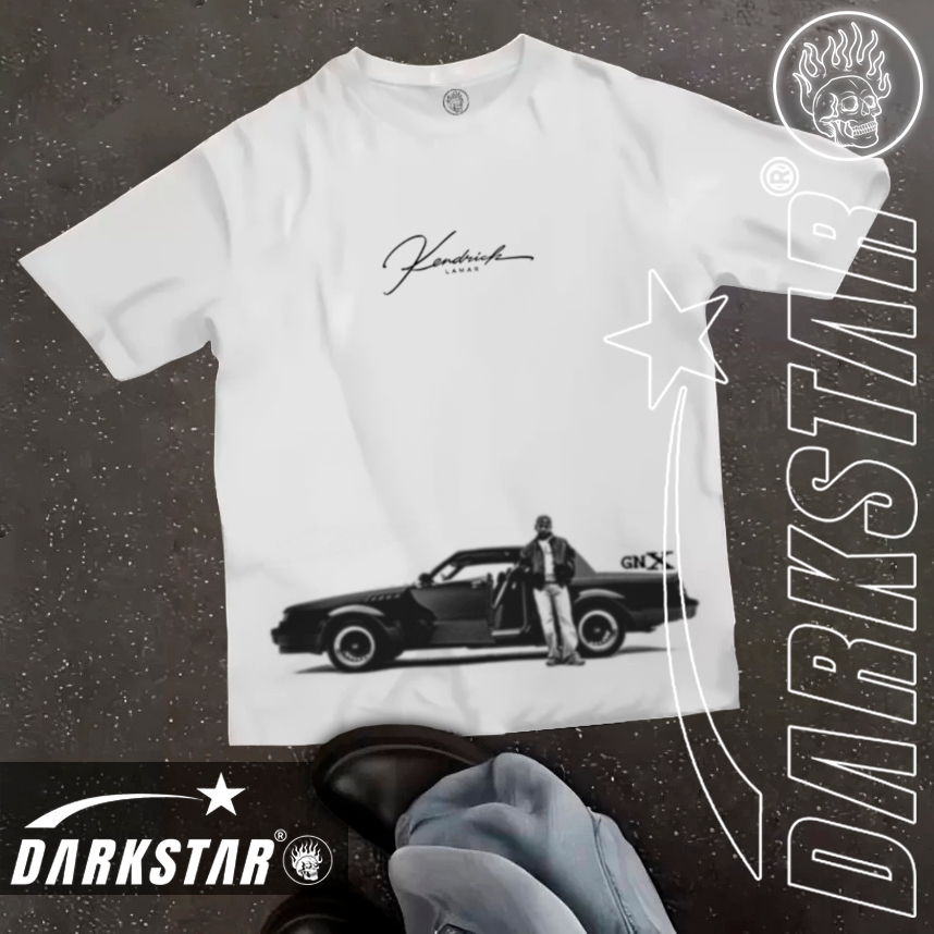*VALOR PROMOCIONAL* Camisa Camiseta T-Shirt Premium 100% algodão DARKSTAR "Kendrick Lamar gnX" em Oferta na Shopee