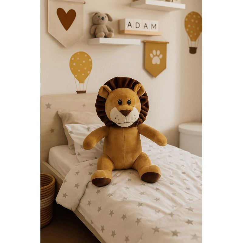 Leão Safari Pelúcia 25cm,30cm,35cm em Oferta na Shopee