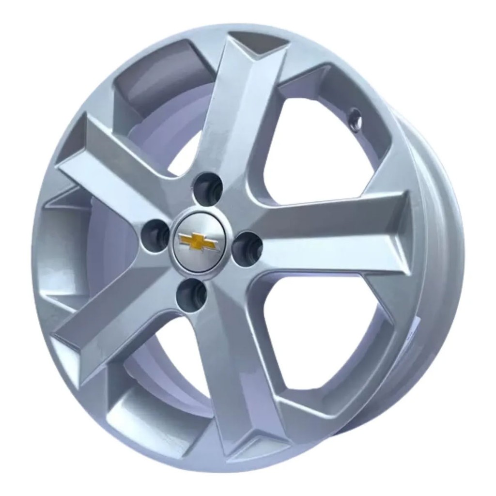 Kit 4 Rodas Chevrolet Montana Celta Corsa Aro 15 4x100 Bicos de Brinde Envio Imediato S209