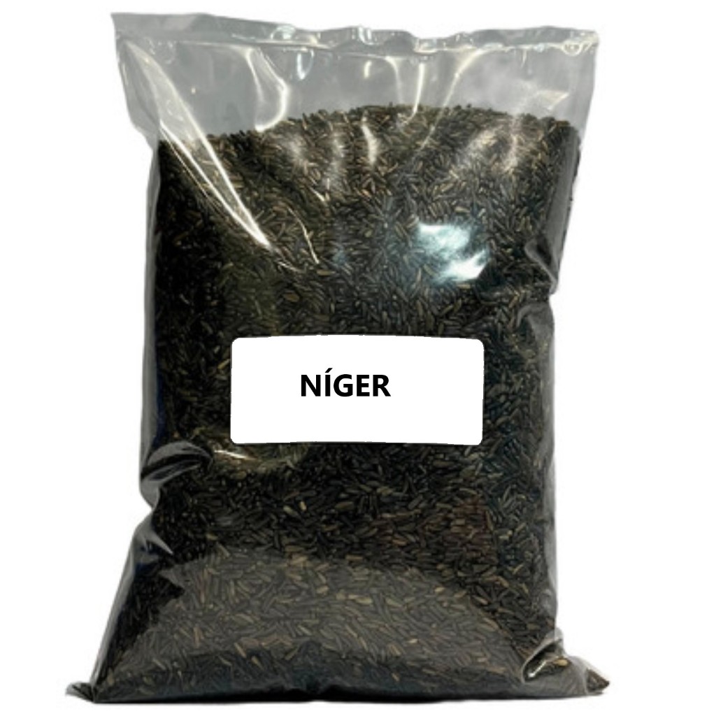 Níger Semente Para Pintassiligo Canario Curio 1kg