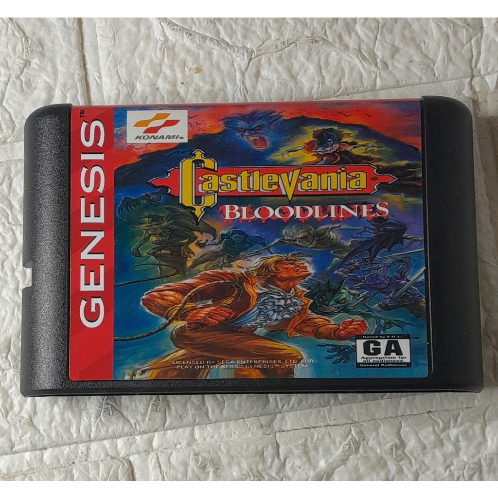 Castlevania Bloodlines - Mega Drive