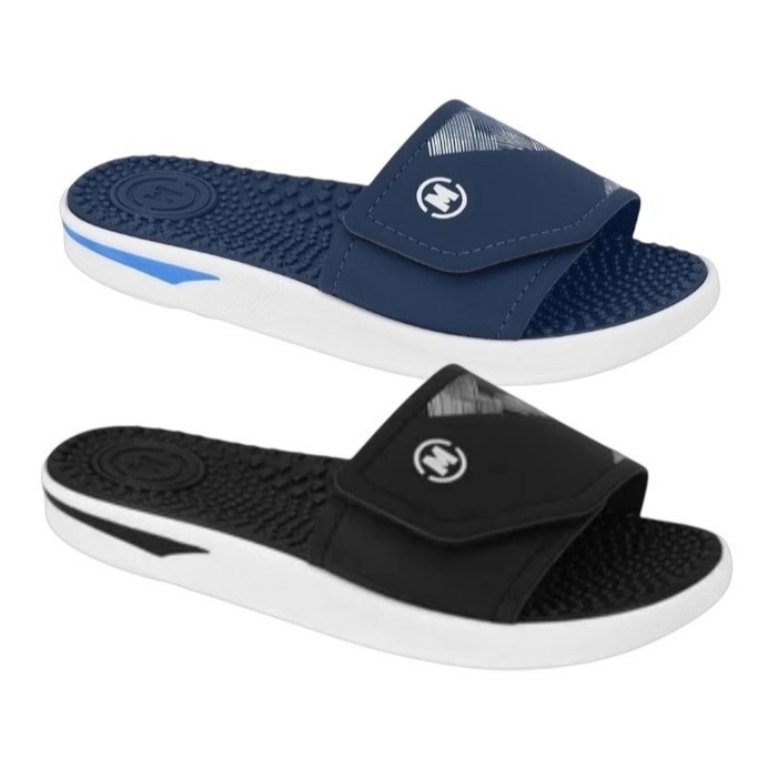 Chinelo Slide Molekinho Infantil Meninos Ultra Conforto