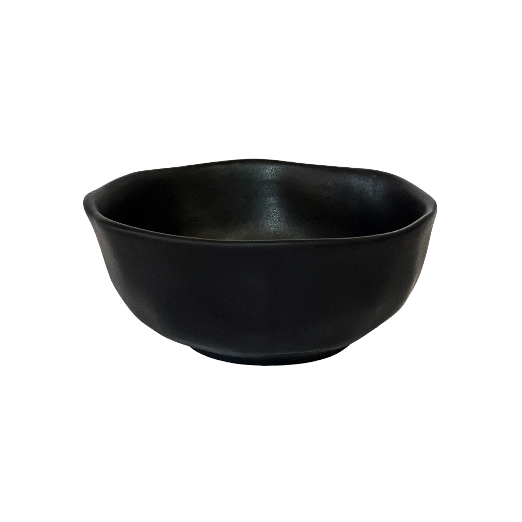 Bowl Orgânico 700ml Cerâmica Esmaltada Preto Fosco em Oferta na Shopee