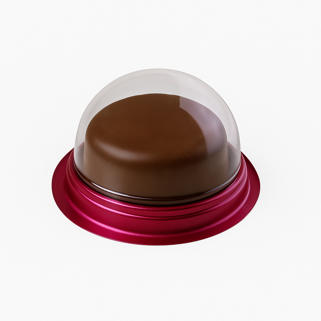 30 CAIXA PARA PÃES DE MEL, TRUFAS E ESFERAS - VERMELHO BWB14222 (CHOCO)
